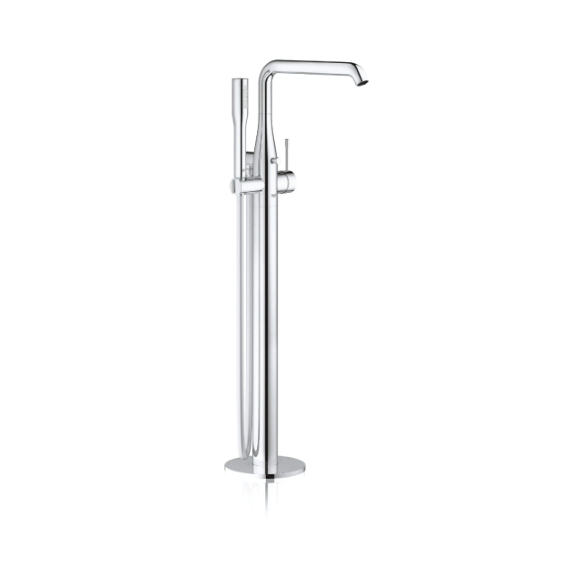 GROHE 2349100A ESSENCE Single-Handle Freestanding Tub Faucet with 1.75 GPM (6.6 L/min) Hand Shower GROHE StarLight Chrome