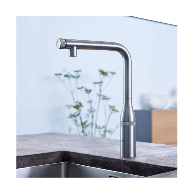 ESSENCE 31616DC0 Essence SmartControl Pull-Out Single Spray Kitchen Faucet 1.75 GPM (6.6 L/min)