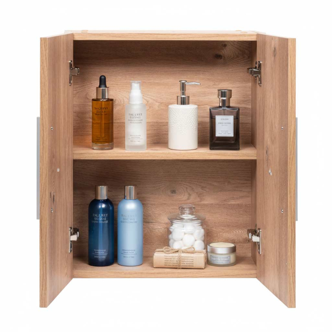 Over-the-toilet Wall Cabinet Red Oak 20.5 in. W x 24.4 in. H TN-T520-SC-RO