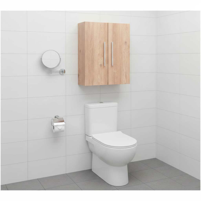 Over-the-toilet Wall Cabinet Red Oak 20.5 in. W x 24.4 in. H TN-T520-SC-RO