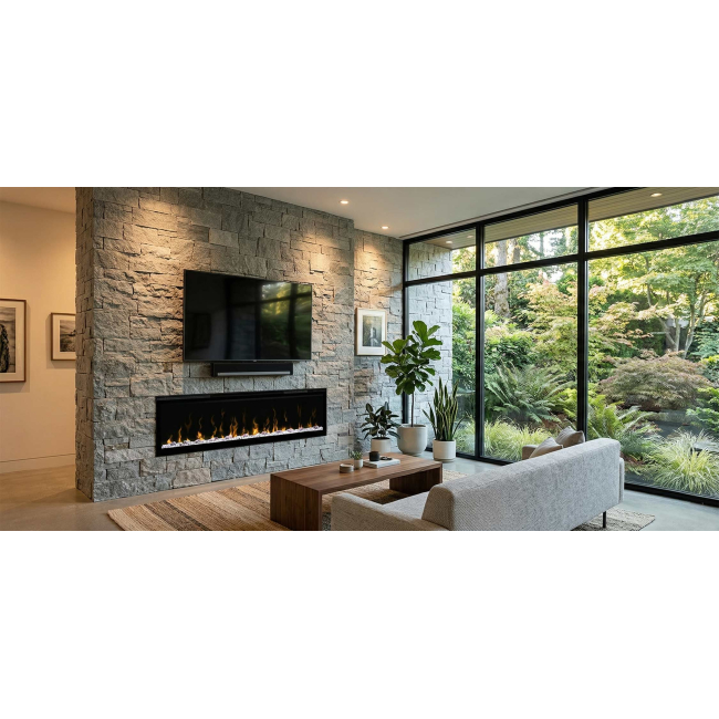 Dimplex Dimplex 74 Inch Ignite XL Built In Linear Electric Fireplace  from the IgniteXL Series