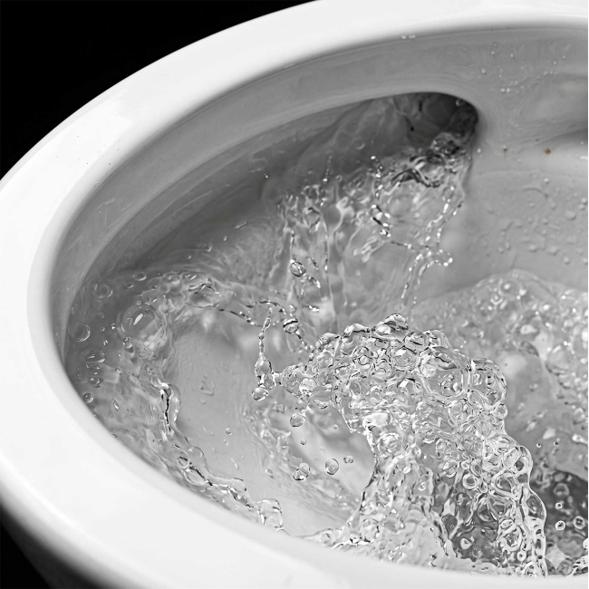 TOTO Drake II 1.28 GPF Two Piece Elongated Toilet with Left Hand Lever - Seat Included