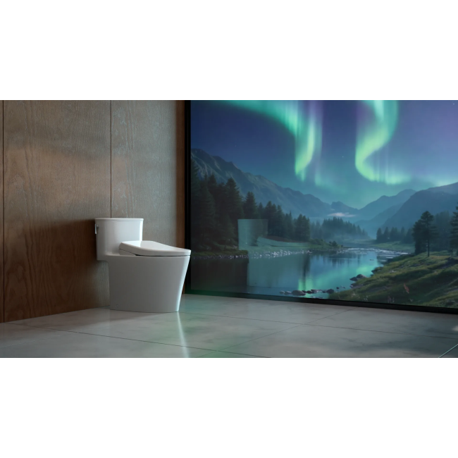 TOTO MS686124CEFG#01 AURORA ONE-PIECE TOILET - 1.28 GPF STANDARD SEAT COTTON