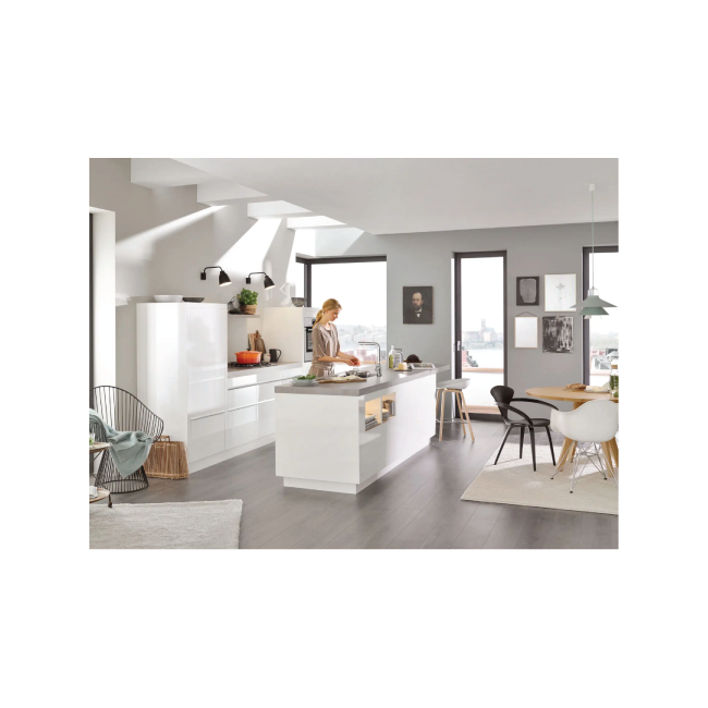 GROHE 30271000 Essence Single-Handle Pull-Out Kitchen Faucet Dual Spray 1.75 GPM (6.6 L/min) GROHE StarLight ChromeGROHE 30271000 Essence Single-Handle Pull-Out Kitchen Faucet Dual Spray 1.75 GPM (6.6 L/min) GROHE StarLight Chrome