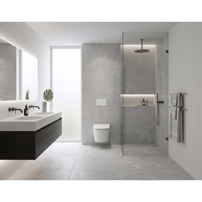 TOTO RP Compact 0.9 or 1.6 GPF Wall Mounted Two Piece Elongated Toilet with DuoFit Tank System