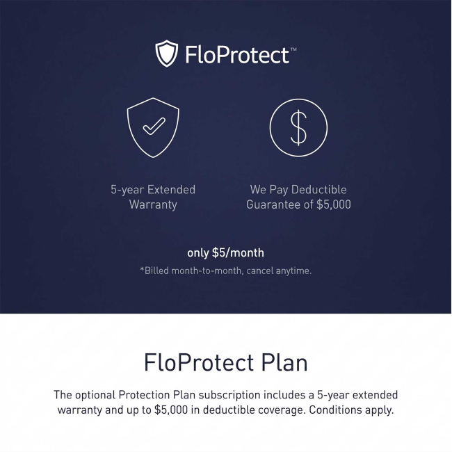 Moen Flo by Moen 3/4" in. Smart Water Shutoff with Water Monitoring and Remote Automatic Shutoff