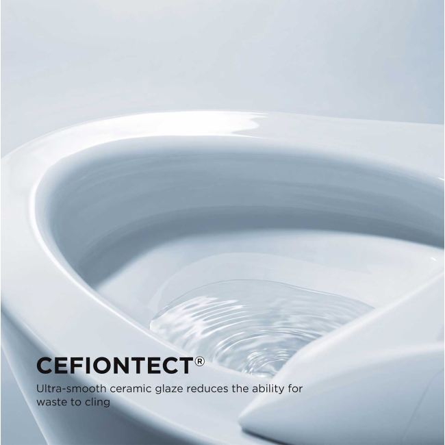 TOTO LS DUAL FLUSH TOILET - 1.0 GPF & 0.8 GPF MS8732CUMFG#01B BLACK TRIM