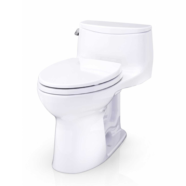 TOTO Ultramax 1.28 GPF Low Profile One Piece Elongated Toilet - Seat Included