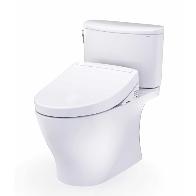 TOTO Washlet+ Nexus Two-piece Elongated 1.28 GPF Toilet With S5 Bidet Seat