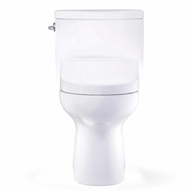 TOTO Washlet+ Drake II Two-piece Elongated 1.28 GPF Toilet And Washlet+ S5 Bidet Seat
