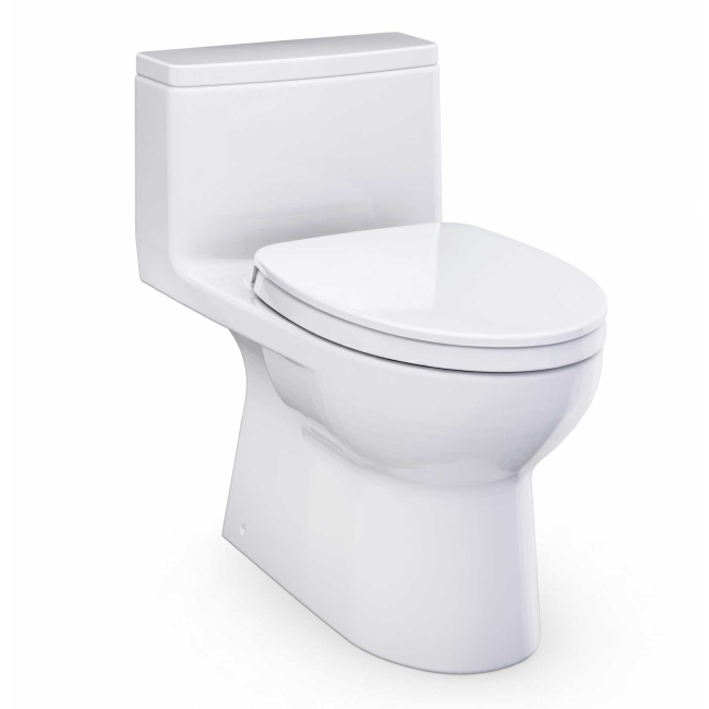 TOTO Redington 1.28 GPF One Piece Elongated Toilet with Right Hand Lever - Seat IncludedTOTO Redington 1.28 GPF One Piece Elongated Toilet with Right Hand Lever - Seat Included