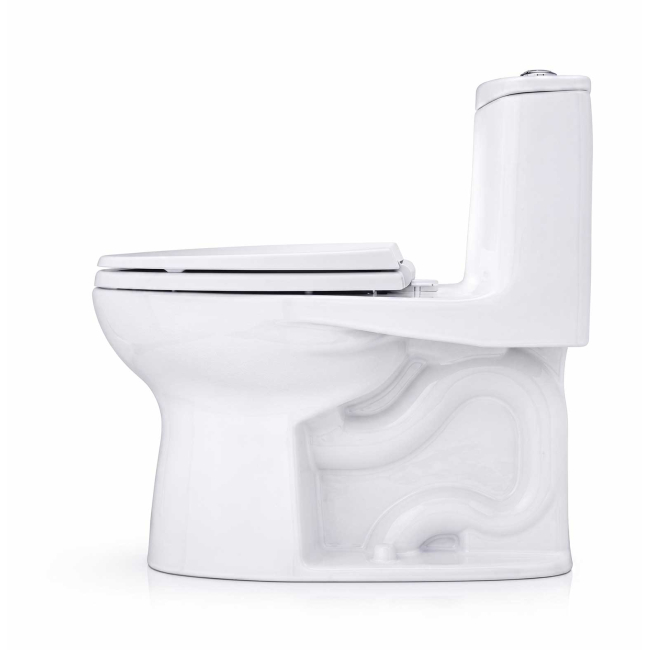 TOTO Ultramax II 1.28 GPF One Piece Elongated Toilet with Left Hand Lever - Seat Included