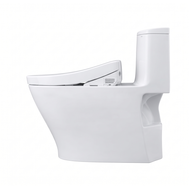 TOTO Washlet+ Nexus One-piece Elongated 1.28 GPF Toilet And Washlet S5 Bidet Seat Model: MW6423446CEFG#01