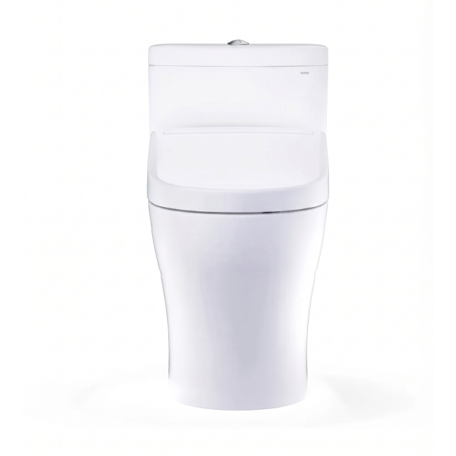 TOTO MW6463446CEMFGN#01 AQUIA IV WASHLET +S5 ONE PIECE TOILET - 1.28 GPF/0.9 GPF COTTON WHITE