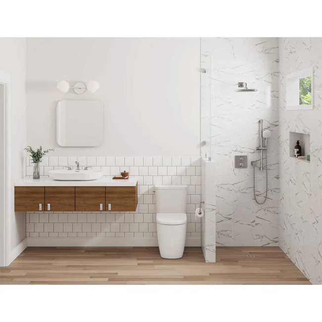 Grohe Grohtherm Thermostatic Valve Trim Only with Dual Lever Handles and Volume Control - Less Rough 241112430