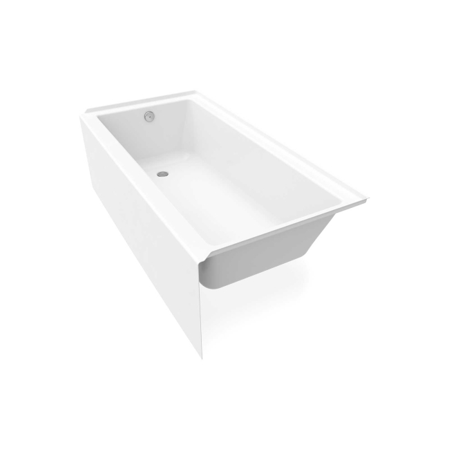 Maax Rubix 6632 Bath Tub 66"L x 32"W x 18"H for Above the Floor Rough with Left Hand Drain
