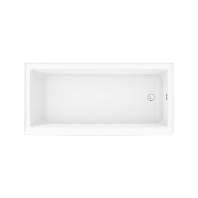 Maax Rubix 6632 Bath Tub 66"L x 32"W x 18"H for Above the Floor Rough with Right Hand Drain