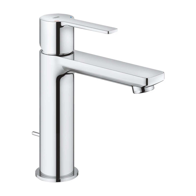 Grohe 2379400A LINEARE Single Hole Single-Handle S-Size Bathroom Faucet, 1.2 GPM (4.5 L/min) GROHE StarLight Chrome