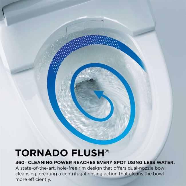 TOTO Washlet+ Nexus One-piece Elongated 1.28 GPF Toilet And Washlet S5 Bidet Seat Model: MW6423446CEFG#01TOTO Washlet+ Nexus One-piece Elongated 1.28 GPF Toilet And Washlet S5 Bidet Seat Model: MW6423446CEFG#01