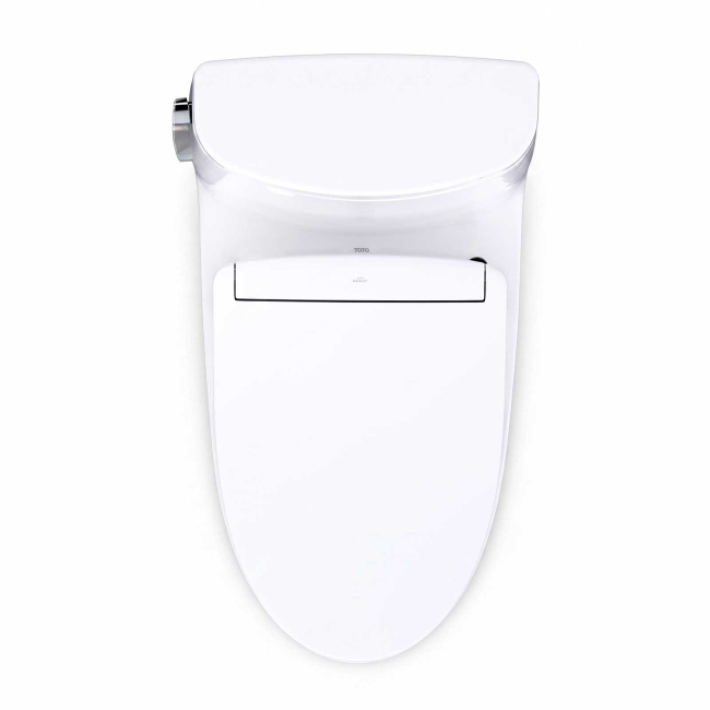 TOTO Ultramax 1.28 GPF One Piece Elongated Toilet with Left Hand Lever - Bidet Seat Included