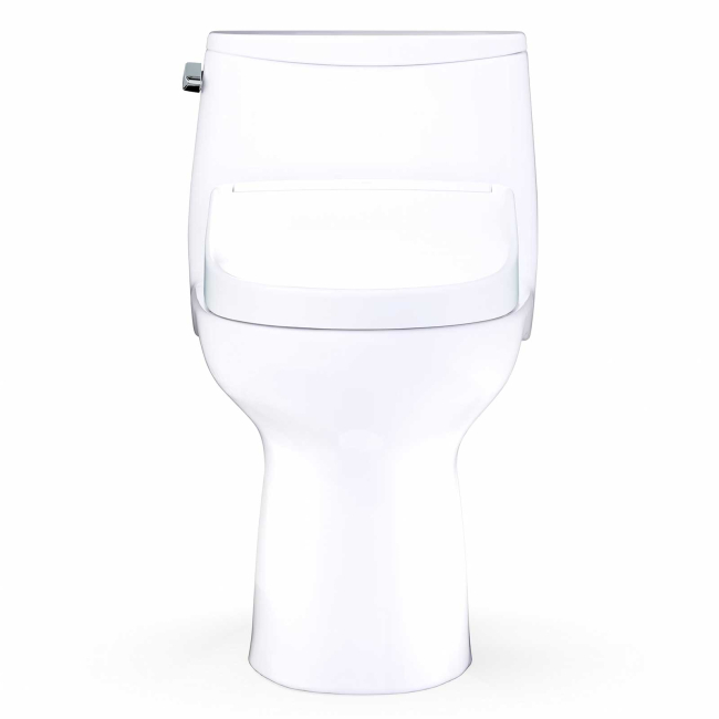 TOTO Ultramax 1.28 GPF One Piece Elongated Toilet with Left Hand Lever - Bidet Seat Included