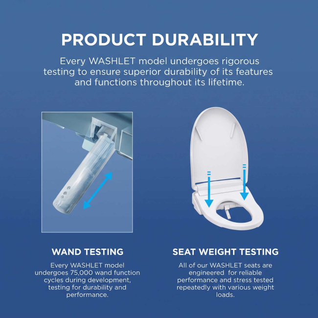 TOTO Redington 1.28 GPF One Piece Elongated Toilet with Left Hand Lever - Bidet Seat Included