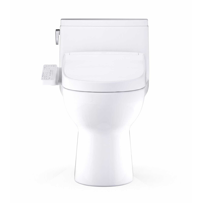TOTO Redington 1.28 GPF One Piece Elongated Toilet with Left Hand Lever - Bidet Seat IncludedTOTO Redington 1.28 GPF One Piece Elongated Toilet with Left Hand Lever - Bidet Seat IncludedTOTO Redington 1.28 GPF One Piece Elongated Toilet with Left Hand Lever - Bidet Seat Included