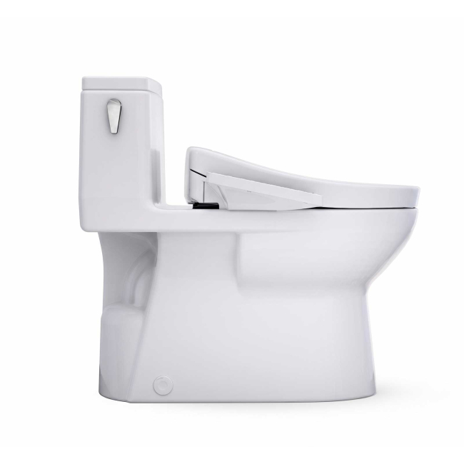 TOTO Redington 1.28 GPF One Piece Elongated Toilet with Left Hand Lever - Bidet Seat Included