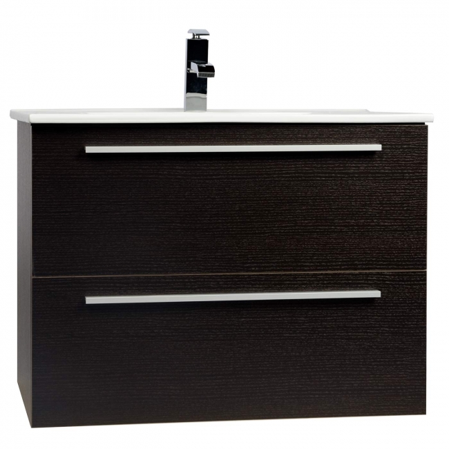 Nola 29.5" Wall-Mount Modern Bathroom Vanity Espresso TN-T750C-WG