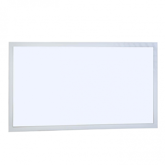 Wall Mirror 47.25 in. W x 29.5 in. H High Gloss White Finish TN-1200-M-HGW