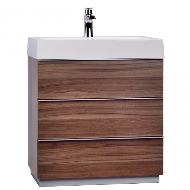 29.25" Single Bathroom Vanity Set in Walnut RS-L750-WN