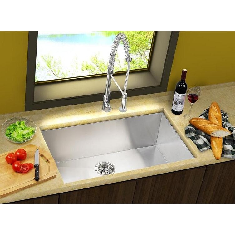 Zero Radius Stainless Kitchen Sink Dandk Organizer