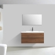 Angela 41.9" Wall-Mount Bathroom Vanity Walnut TN-AG1065-1-WN