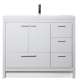 Enna 36" Inch Modern Bathroom Vanity TN-LA900R-HGW, Gloss White