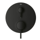 Grohe 294232430 TIMELESS PRESSURE BALANCE VALVE TRIM WITH 2-WAY DIVERTER WITH CARTRIDGE Matte Black