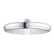 Grohe 26409000 TEMPESTA 210 SHOWER HEAD, 8" - 1 SPRAY, 1.75 GPM ( (6.6 L/min) GROHE StarLight Chrome