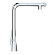 GROHE ZEDRA 31559002 GROHE Zedra SmartControl Pull-Out Single Spray Kitchen Faucet 1.75 GPM (6.6 L/min) GROHE StarLight Chrome