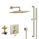 GROHE  29432EN0 Eurocube 2-Handle Pressure Balance Rainshower Bundle , Brushed Nickel InfinityFinishGROHE  29432EN0 Eurocube 2-Handle Pressure Balance Rainshower Bundle , Brushed Nickel InfinityFinish