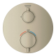 Grohe Grohtherm Two Handle Thermostatic Valve Trim in Brushed Nickel