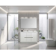 CBI Enna 48 Inch Single Bathroom Vanity TN-LA1200-HGW, Gloss White