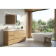 CBI Edison 48 Inch Single Modern Bathroom Vanity in Natural oak, TN-ED1200-NO