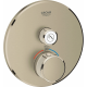 Grohe - 29136000 Grohtherm Single Function Thermostatic Valve Trim Only with Double Knob Handles and Volume Control - Less Rough In