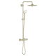 Grohe Euphoria Thermostatic Shower System with Shower Head, Hand Shower, Slide Bar, Shower Arm, and Hose