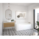 MAAX Rubix 6030 Acrylic Alcove Right-Hand Drain Bathtub in WhiteMAAX Rubix 6030 Acrylic Alcove Right-Hand Drain Bathtub in White