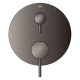 Grohe 29423A00 TIMELESS PRESSURE BALANCE VALVE TRIM WITH 2-WAY DIVERTER WITH CARTRIDGE Hard Graphite