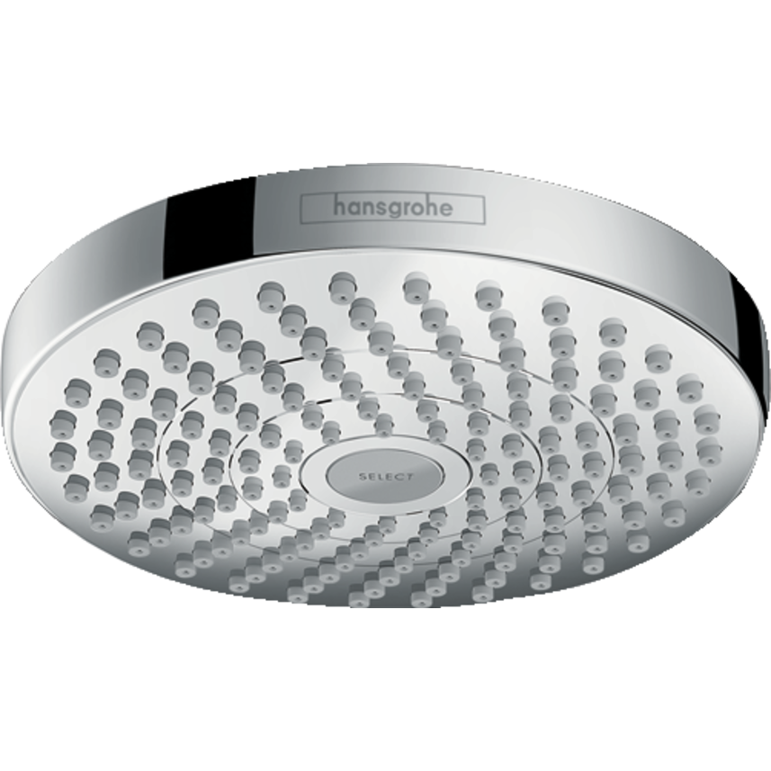 hansgrohe シャワーヘッド クローム buy hansgrohe Crome Select S Shwoer head 180 2-jet 1.8 GPF at